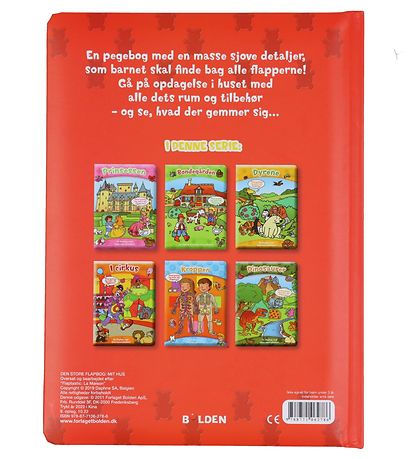 Forlaget Bolden Book - The Large Flapbook: My House - Danish