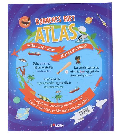Forlaget Bolden Book - The Children's Own Atlas - Danish
