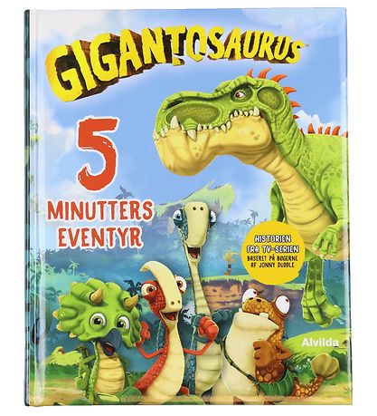Karrusel Forlag Bok - Gigantosaurus - 5 minutter Eventyr