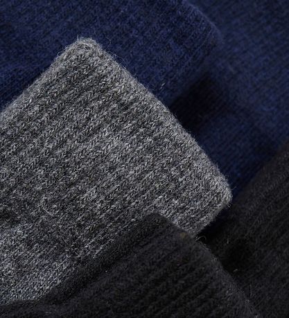 CeLaVi Gloves - Wool/Nylon - 5-Pack - Black/Blue