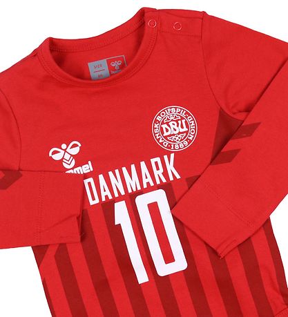 Hummel Samfella L/æ - DBU - hmlFagna - Rautt