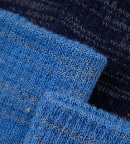 CeLaVi Fäustlinge - Wolle/Polyester - 2er-Pack - Bright Cobalt m