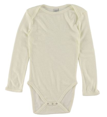 Smallstuff Bodysuit /s - Drop Needle - Off White