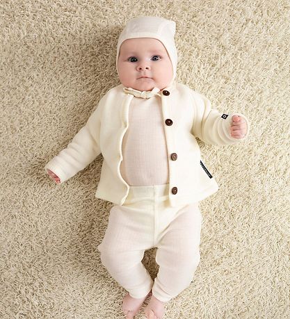 Smallstuff Leggings - Wool - Off White