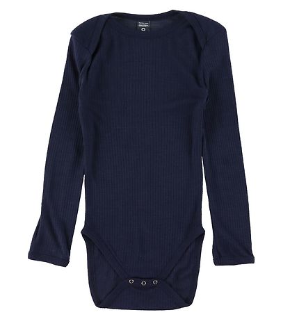 Smallstuff Bodysuit L/s - Wool - Navy