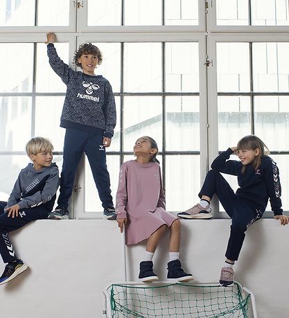 Hummel Sweatshirt - hmlCarson - Black Iris