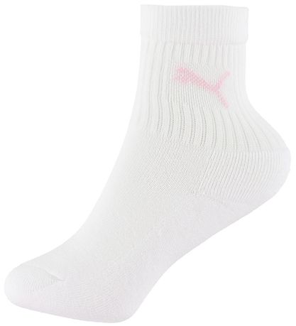 Puma Sokkar - Kids Regular Crew - 3 Pakki - Rose Vatn
