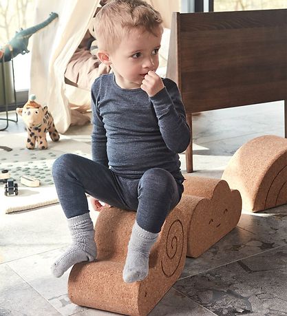 OYOY Stool - Cork - 45x20x22 cm - Sally Snail