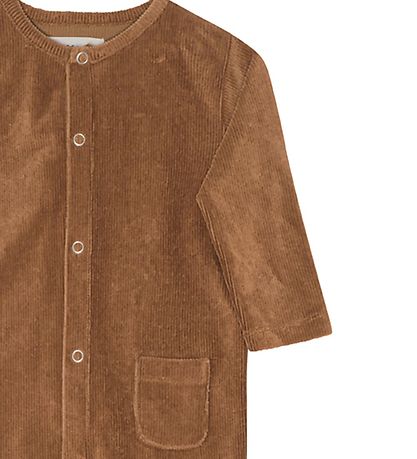 Monsieur Mini Jumpsuit - Corduroy - Milk Chocolate