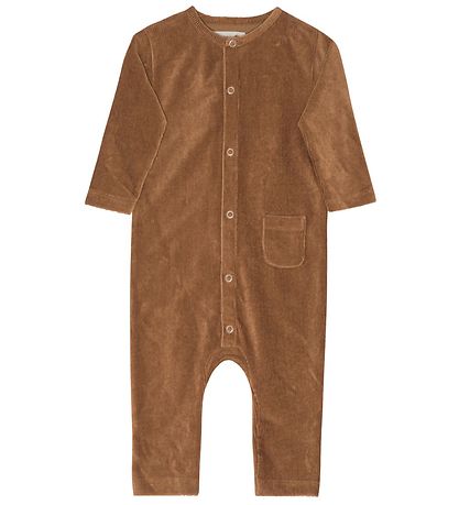 Monsieur Mini Jumpsuit - Corduroy - Milk Chocolate