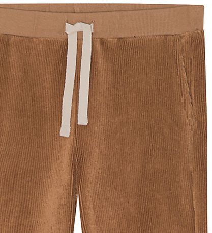Monsieur Mini Corduroy Trousers - Milk Chocolate