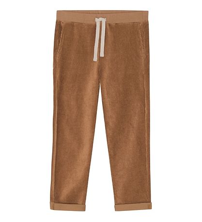 Monsieur Mini Corduroy Trousers - Milk Chocolate