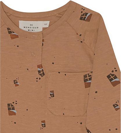 Monsieur Mini Blouse - Chocolate Bar - Milk