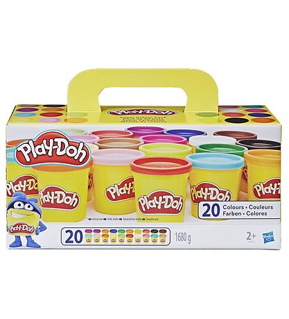 Play-Doh Knete - Super Colour Packung - 20 st.