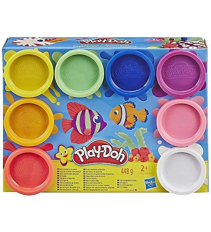 Play-Doh Leklera - Rainbow - 8-pack
