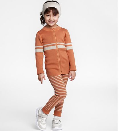 Voksi Trousers - Wool - Rib - Sandstone Peach