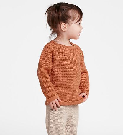 Voksi Cardigan - Wool - Sandstone Peach