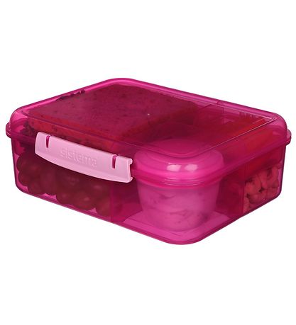 Sistema Brotdose - Bento-Mittagessen - 1,65 L - Pink
