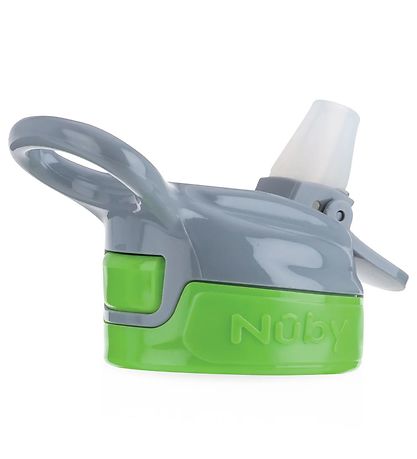 Nuby Vattenflaska m. Sugrör - 360ml - Grön