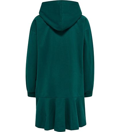 Hummel Kleid - hmlSaga Hoodie -Kleid - Deep Teal