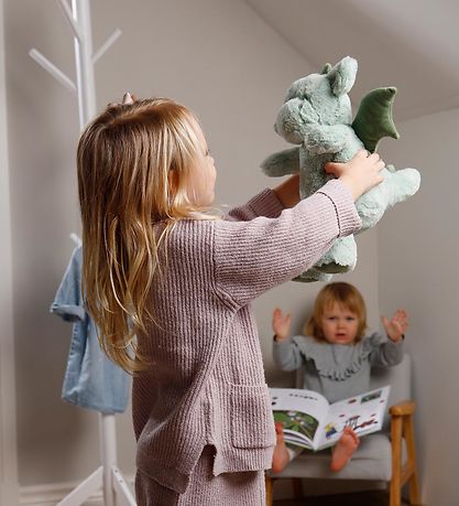 Teddykompaniet Soft Toy - 31 cm - Dino w. Wings