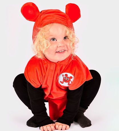 Den Goda Fen Costume - Babblarna Bobbo - Red