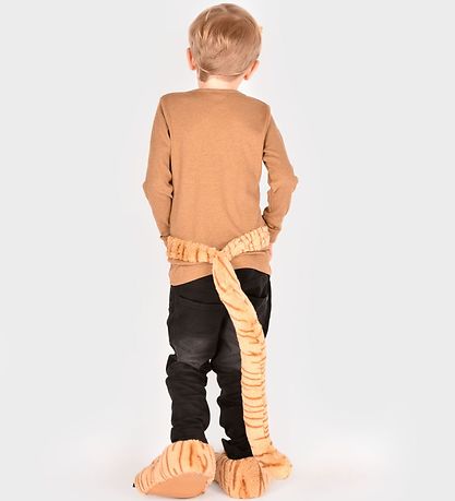 Den Goda Fen Kostüm - Tiger - Braun