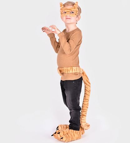 Den Goda Fen Kostüm - Tiger - Braun