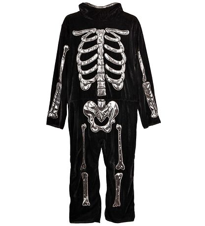 Den Goda Fen Costume - Skeleton - Black