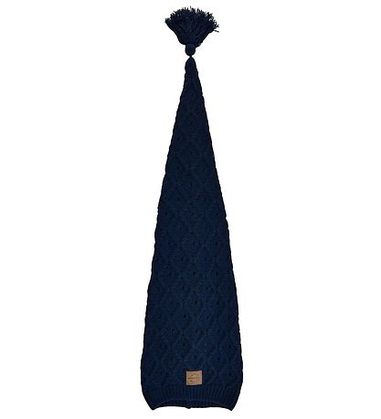 Mikk-Line Christmas Hat - Knitted - Blue Nights