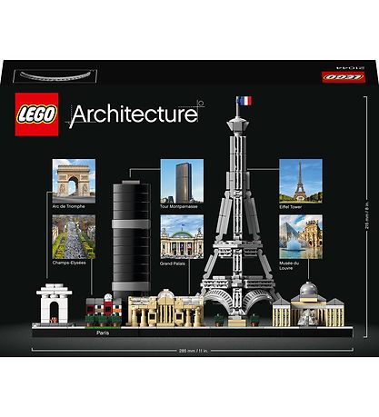 LEGO® Architecture - Paris 21044 - 649 Parts