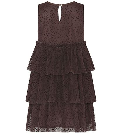 En Fant Kleid - Tüll - Chestnut