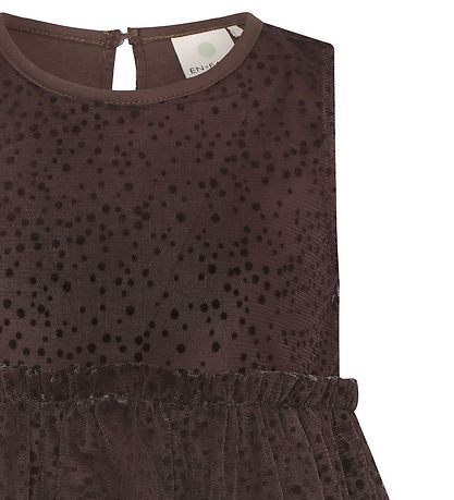 En Fant Kleid - Tüll - Chestnut
