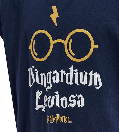 Hummel Stuttermabolur - hmlHarry Potter Diez - Black Iris M. Gul