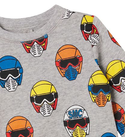 Stella McCartney Kids Sweatshirt - Grau Meliert m. Helme
