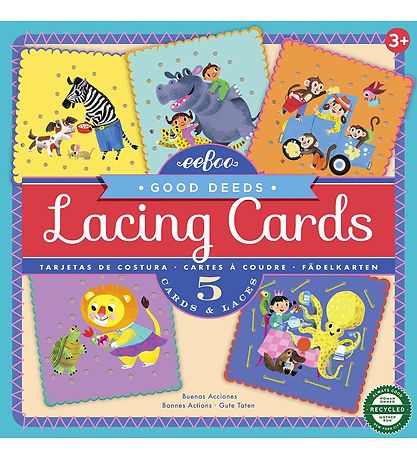 Eeboo Lernspiele - Karten nhen lernen - Gute Taten