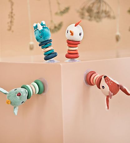 Lilliputiens Rattle With Swing - Marius - Blue