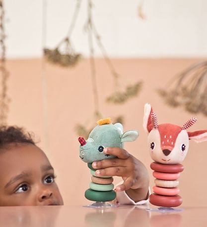 Lilliputiens Rattle With Swing - Joe - Green