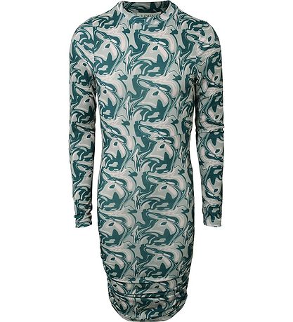 Hound Kleid - Grafik - Olive Mix