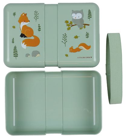 A Little Lovely Company Nestisbox - 850 ml - Forest Friends Sage