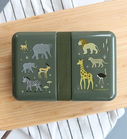 A Little Lovely Company Lunchbox - 850 mL - Savanna