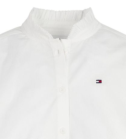 Tommy Hilfiger Overhemd - Ruffle - Wit