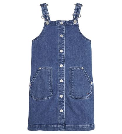 Tommy Hilfiger Dress - Pinafore Denim - Floppyrigid