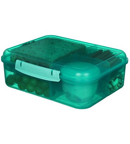 Sistema Bote  Repas - Djeuner bento - 1,65 l - Turquoise