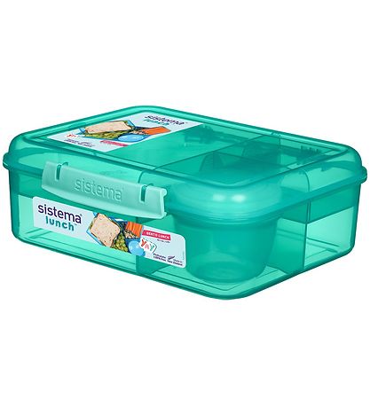 Sistema Bote  Repas - Djeuner bento - 1,65 l - Turquoise