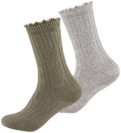 Noa Noa miniature Knee-High Socks - Mini Girl Ducca - Beige/Grey
