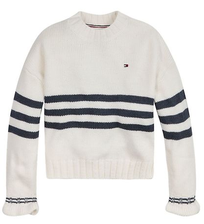 Tommy Hilfiger Blússa - Prjónað - Undirbúningur Stripe Peysa - I