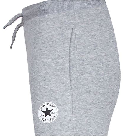 Converse Sweatpants - Terry Mortgage - Grey Heather/Black