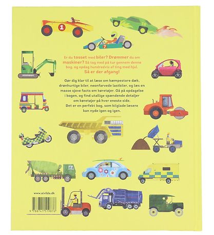 Alvilda Book - Trucks (And Others Things With Wheels) - Danish