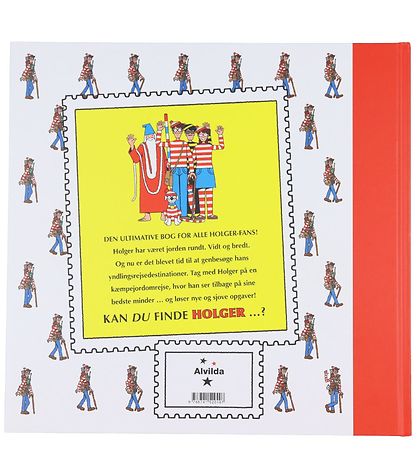 Alvilda Book - Find Holger - Around the Globe - Danish